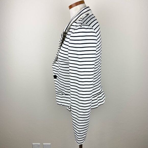 Anthropologie Cartonnier Striped Spinnaker Blazer Jacket - Picture 5 of 7